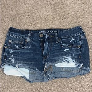 American Eagle Shortie jean shorts